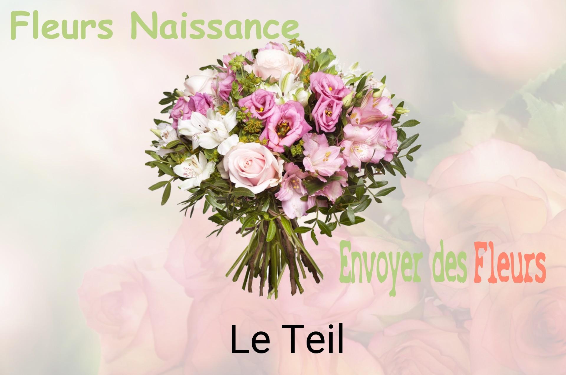 Bouquet de fleurs de naissance livré à Le Teil